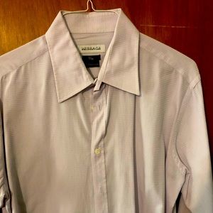 BEAUTIFUL GREY VERSACE DRESS SHIRT FRESHLY LAUNDERED AND READY TO WEAR!